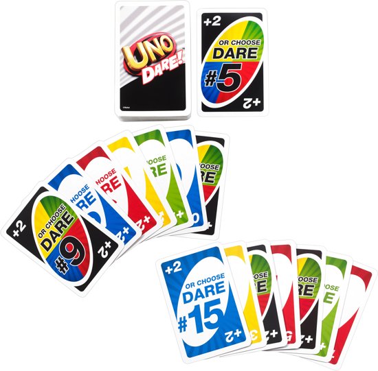 Thumbnail van een extra afbeelding van het spel Uno Dare - Kaartspel