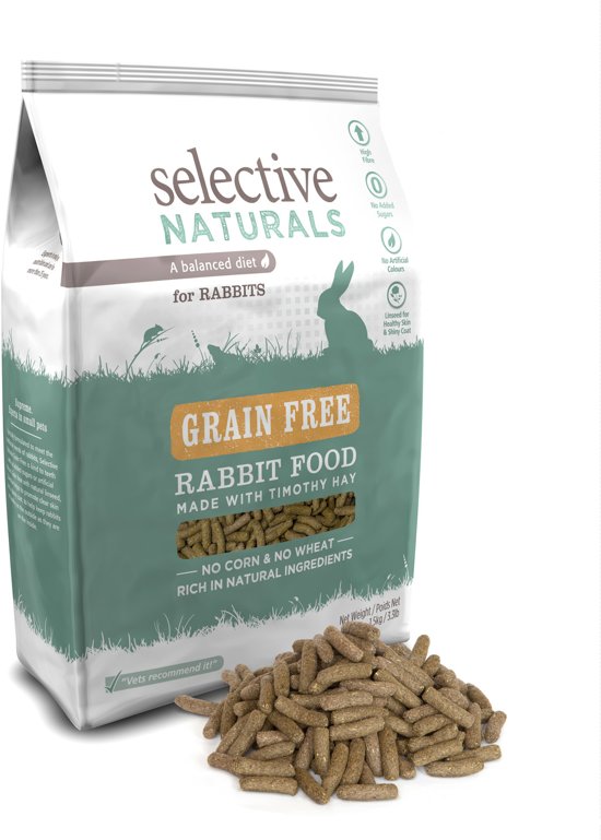 Supreme Selective Naturals Grain Free - Knaagdierenvoer - 1,5 kg