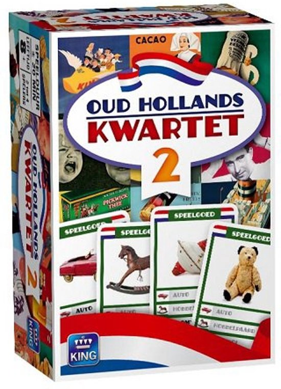 Thumbnail van een extra afbeelding van het spel Oud Hollands kwartetspel 2 King
