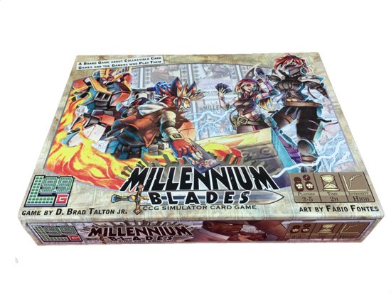 Afbeelding van het spel Millennium Blades -Trading Card Simulator Bordpel