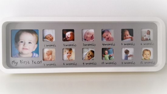 Fotolijst baby 12 maanden
