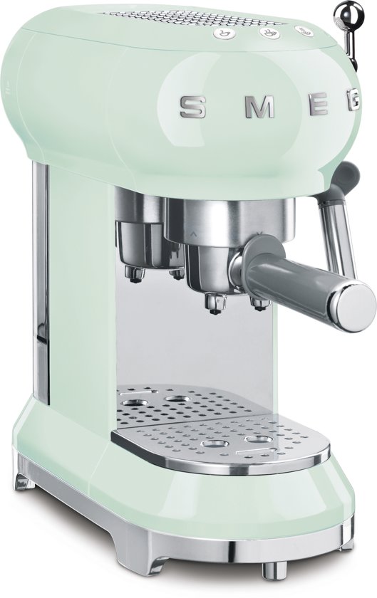 Smeg ECF01PGEU Halfautomatische Espressomachine