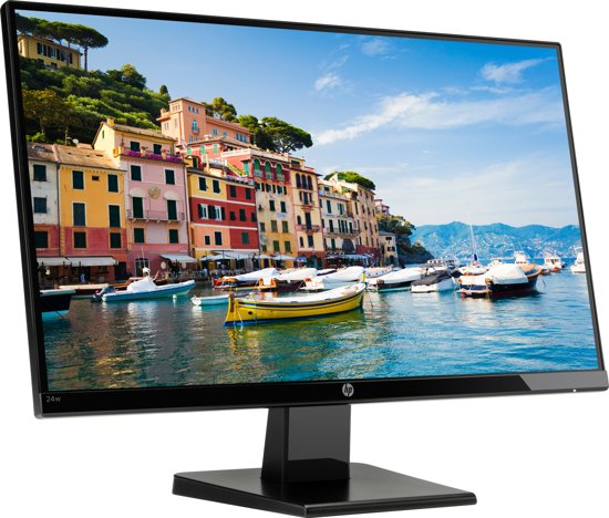 HP 1CA86AA computer monitor 60,5 cm (23.8'') Full HD LED Zwart