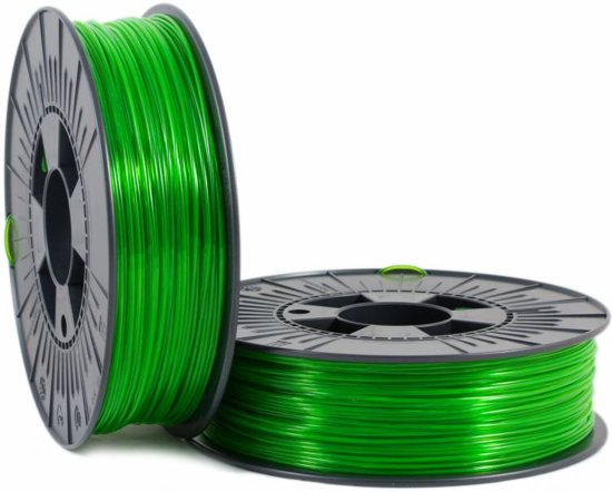 ICE Filaments ABS+ 'Transparent Gracious Green'