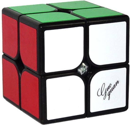 Afbeelding van het spel Moyu - GuoGuan Xinghen - 2x2x2 speedcube - Zwarte kubus - incl. gratis verzenden