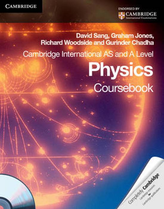 Cambridge International AS Level and A Level Physics Coursebook with CD-ROM