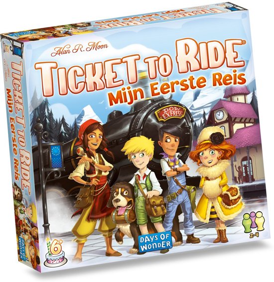 Afbeelding van het spel Ticket to Ride Mijn Eerste Reis - Bordspel