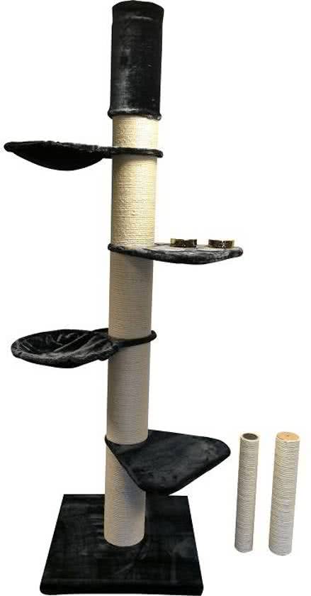 RHRQuality Krabpaal Maine Coon Tower Antraciet