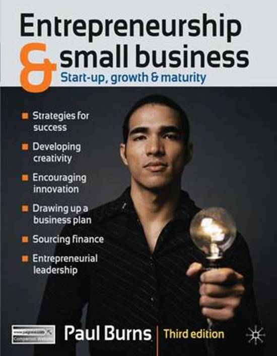 Entrepreneurship and Small Business 9780230247802 Paul
