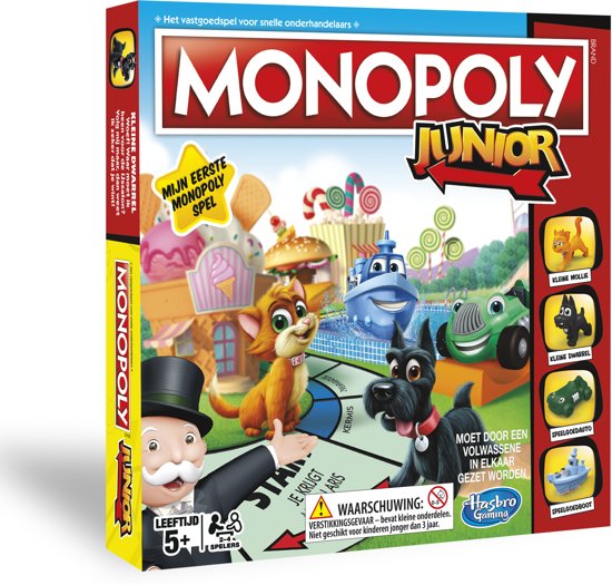Thumbnail van een extra afbeelding van het spel MONOPOLY JUNIOR (NL)
