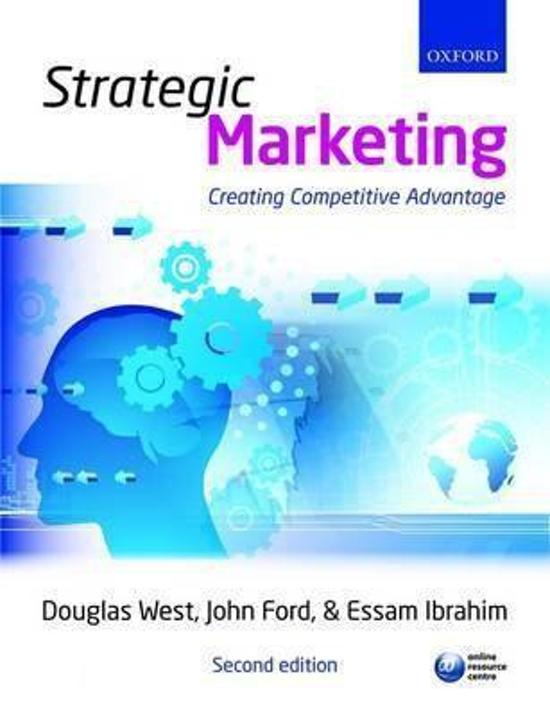 Class notes Strategic marketing  (MKT4606A)  Strategic Marketing, ISBN: 9780199556601