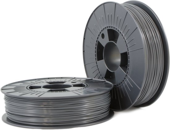 PLA 1,75mm iron grey ca. RAL 7011 0,75kg - 3D Filament Supplies