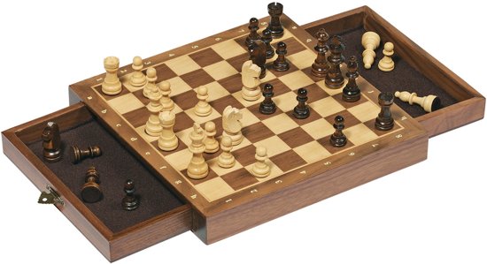 Afbeelding van het spel Schaakbord met Schuiven - Magnetisch