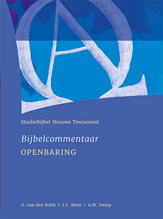 Bijbel- Studiebijbel-Openbaring - G van den Brink | 