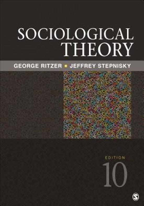 ST3 - Herman van de Werfhorst - Sociologische Theorie 3: Macroverschijnselen en microgedragingen - collegedictaat