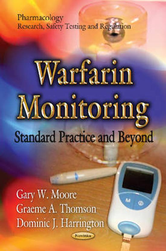 Warfarin Monitoring