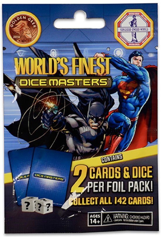 Afbeelding van het spel DC Dice Masters World's Finest Foil Pack | Losse Booster