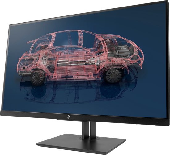 HP Z27n G2 27'' Quad HD LED Zilver computer monitor