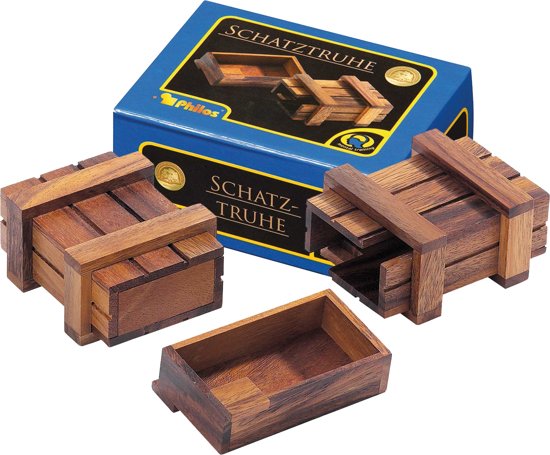 Afbeelding van het spel Philos Treasure Chest - puzzel - kado idee