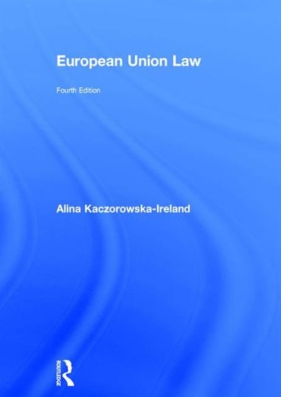 Hoorcollege European Law Week 8
