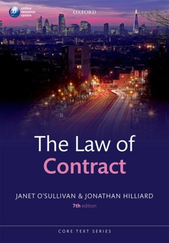 LAW OF CONTRACT 7E CTS P