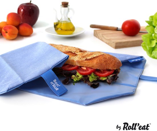 Roll'Eat Boc'n'Roll Foodwrap - Eco Blue