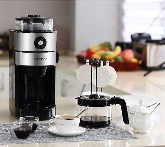 Aigostar Kaffa 30LHX - Koffiezetapparaat met koffiemolen - geschikt vo