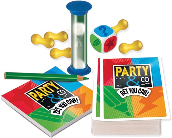 Thumbnail van een extra afbeelding van het spel Party & Co. Bet You Can! - Bordspel