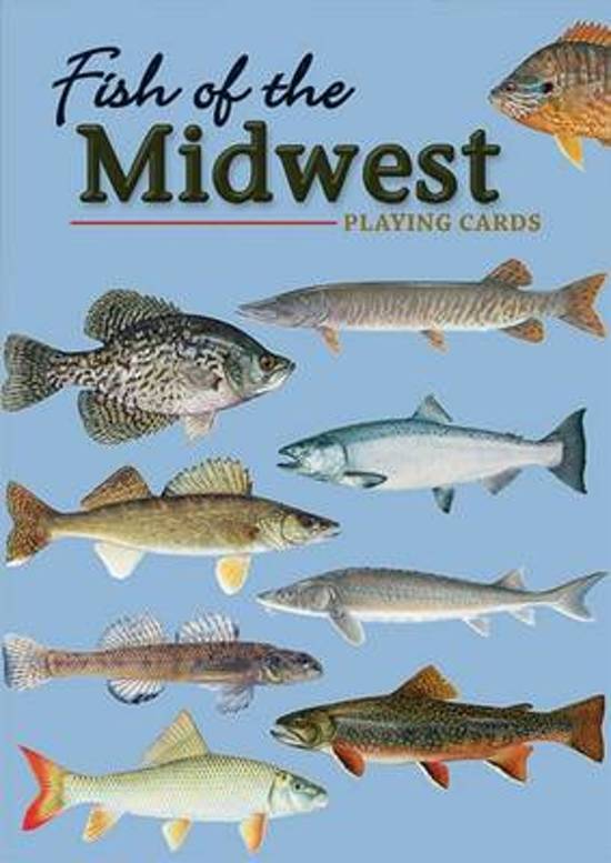 Thumbnail van een extra afbeelding van het spel Fish of the Midwest Playing Cards