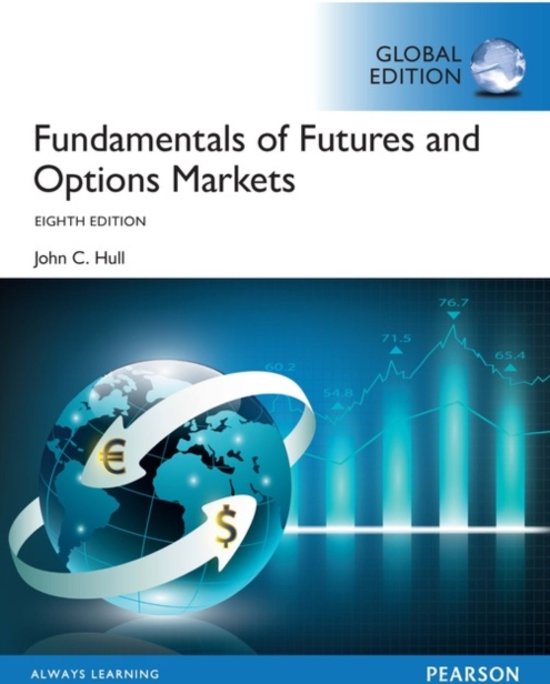 Korte samenvatting Project Financial Instruments: Fundamentals of Futures and Options Markets