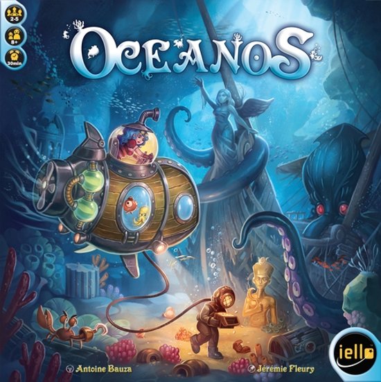 Thumbnail van een extra afbeelding van het spel Oceanos - Bordspel - Engelstalig