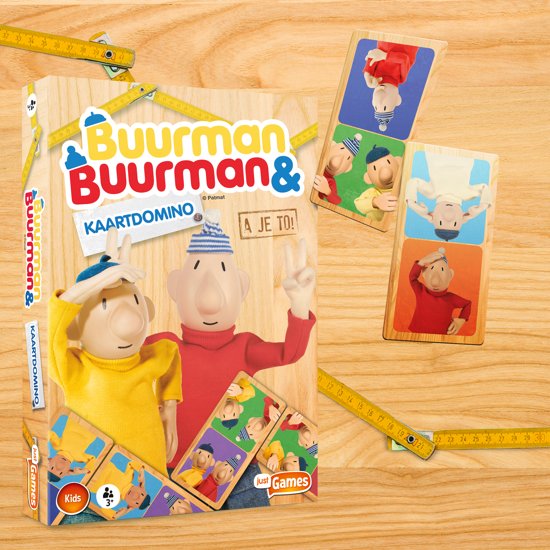 Thumbnail van een extra afbeelding van het spel Buurman & Buurman - kaartdomino