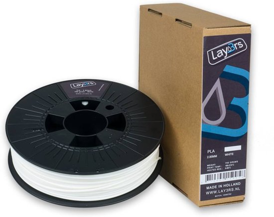 Lay3rs PLA 750gr White 2.85mm