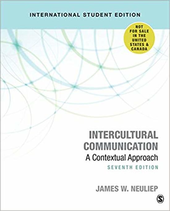 Intercultural Communication Summary