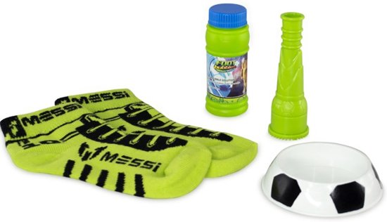 Thumbnail van een extra afbeelding van het spel Foot Bubbles Messi Starter Pack 1 Paar Sokken Groen
