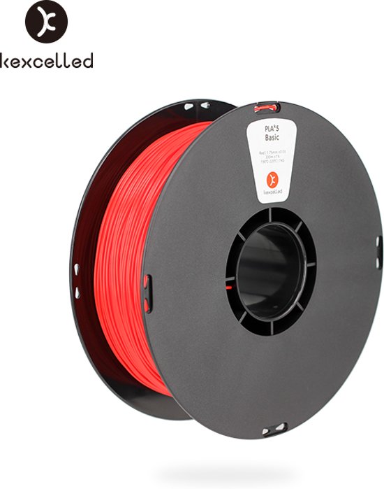 kexcelled-PLA-1.75mm-rood/red-1000g*5=5000g(5kg)-3d printing filament