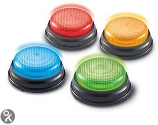Afbeelding van het spel Antwoord buzzers licht & geluid