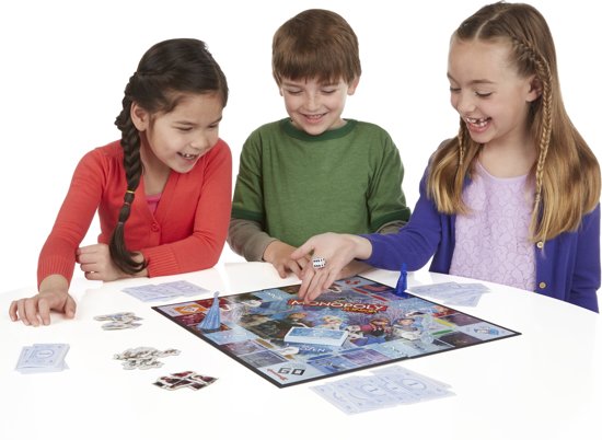 Thumbnail van een extra afbeelding van het spel Monopoly Junior Disney Frozen - Kinderspel
