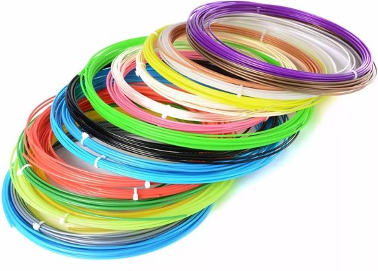 3D pen filament pakket 20 kleuren ABS