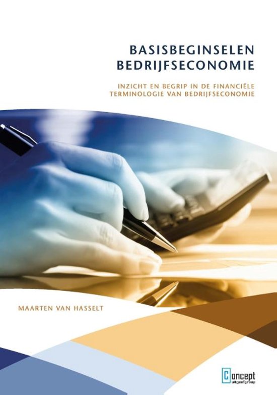 basisbeginselen van bedrijfseconomie, Maarten van Hasselt
