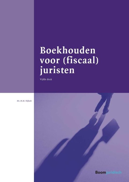 Boom fiscale studieboeken - Boekhouden voor (fiscaal) juristen