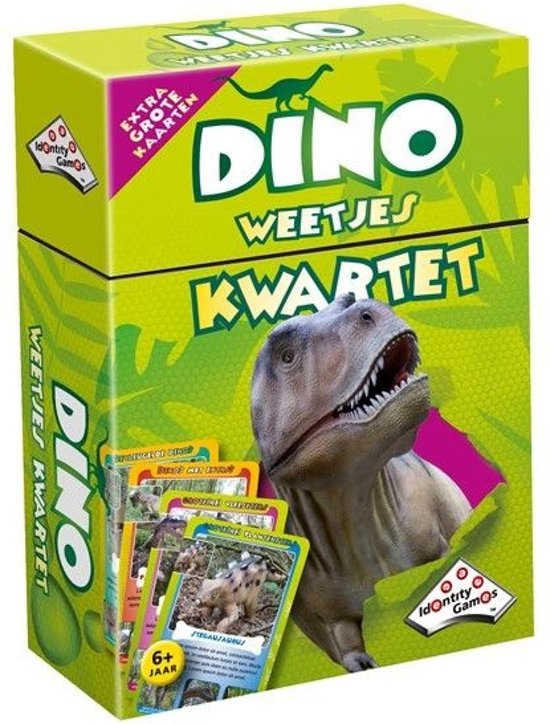 Afbeelding van het spel Identity Games Dino's Weetjes Kwartet