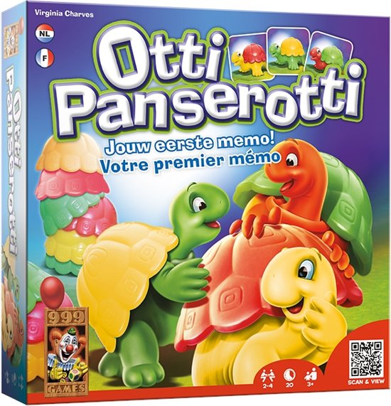 Thumbnail van een extra afbeelding van het spel Otti Panserotti - Bordspel