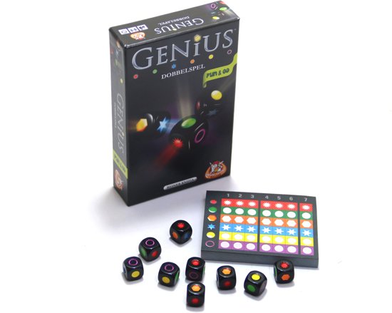 Thumbnail van een extra afbeelding van het spel Genius - Dobbelspel
