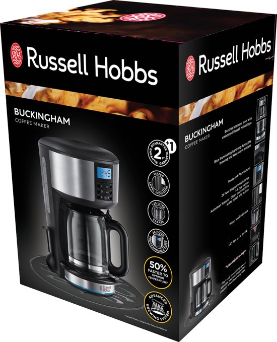 Russell Hobbs Buckingham Zilver Koffiezetapparaat