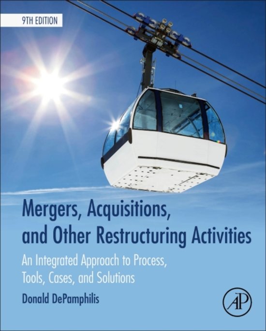 Samenvatting Mergers & Acquisitions boek 