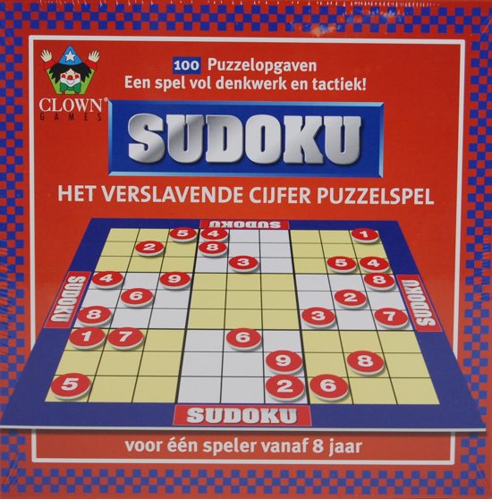 Afbeelding van het spel sudoku cijfer puzzelspel