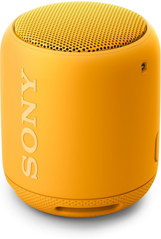 Sony SRS-XB10 draagbare bluetooth speaker geel