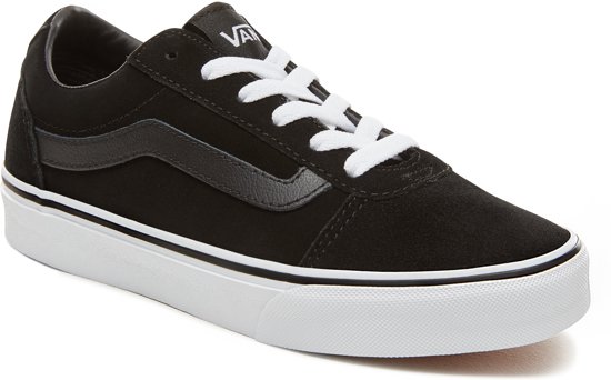 Vans Wm Ward Dames Sneakers - (suede) Black/white