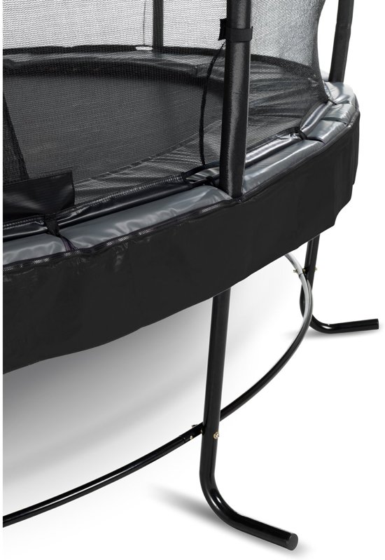 EXIT Elegant Premium trampoline ø253cm met veiligheidsnet Deluxe - zwart